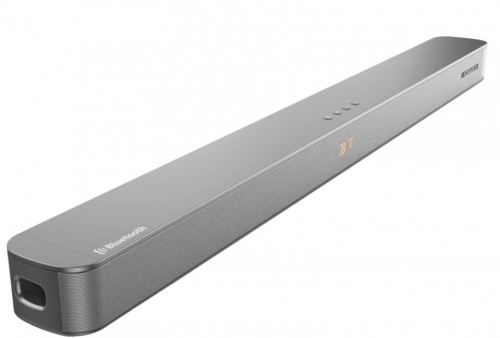Soundbar Horizon HAV-S3600, Sistem 2.0, 100W RMS, Bluetooth 5.3, HDMI-ARC, Optic Digital, AUX 3.5mm, USB Playback, Gri Titanium